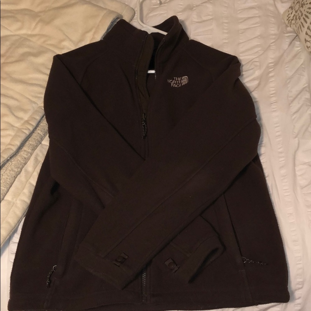 The North Face brown fleece